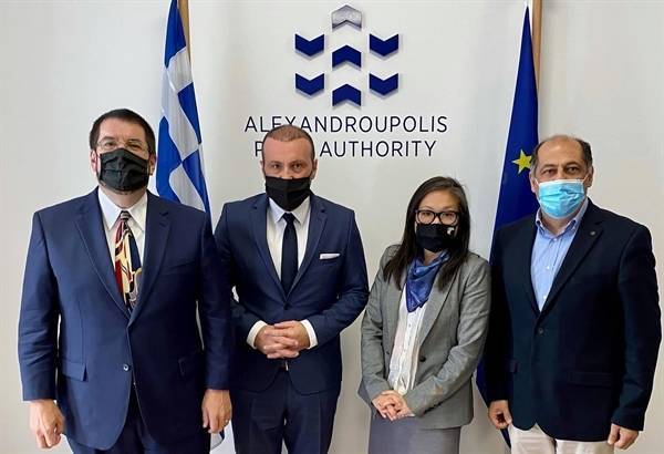 Λιμάνι Αλεξανδρούπολης: Στενή ελληνοαμερικανική συνεργασία