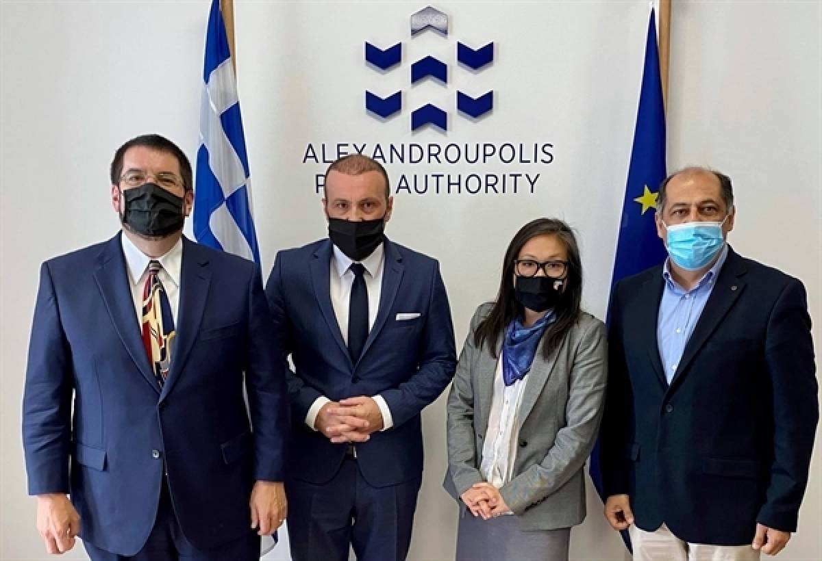 Λιμάνι Αλεξανδρούπολης: Στενή ελληνοαμερικανική συνεργασία