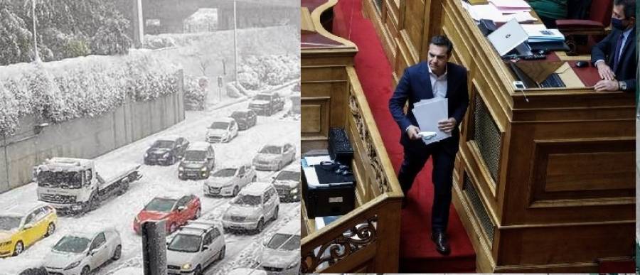 Στραπάτσο και μομφή σε πλαίσιο γελοιοκρατίας