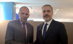 Συνάντηση Γεραπετρίτη-Φιντάν στη Νέα Υόρκη-Τι είπε σε ομογενείς ο ΥΠΕΞ