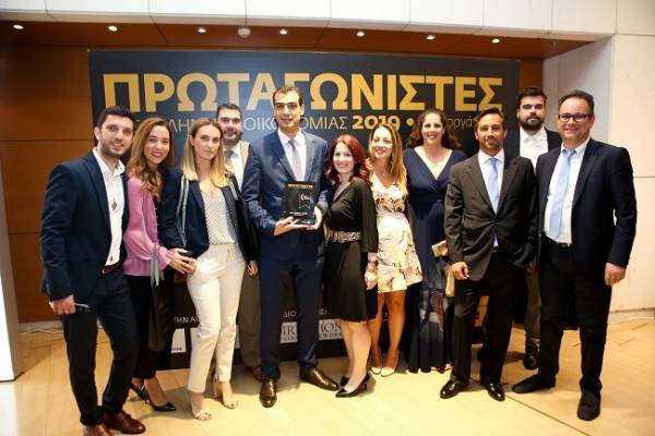 Η nrg στους «Πρωταγωνιστές της Ελληνικής Οικονομίας 2019»