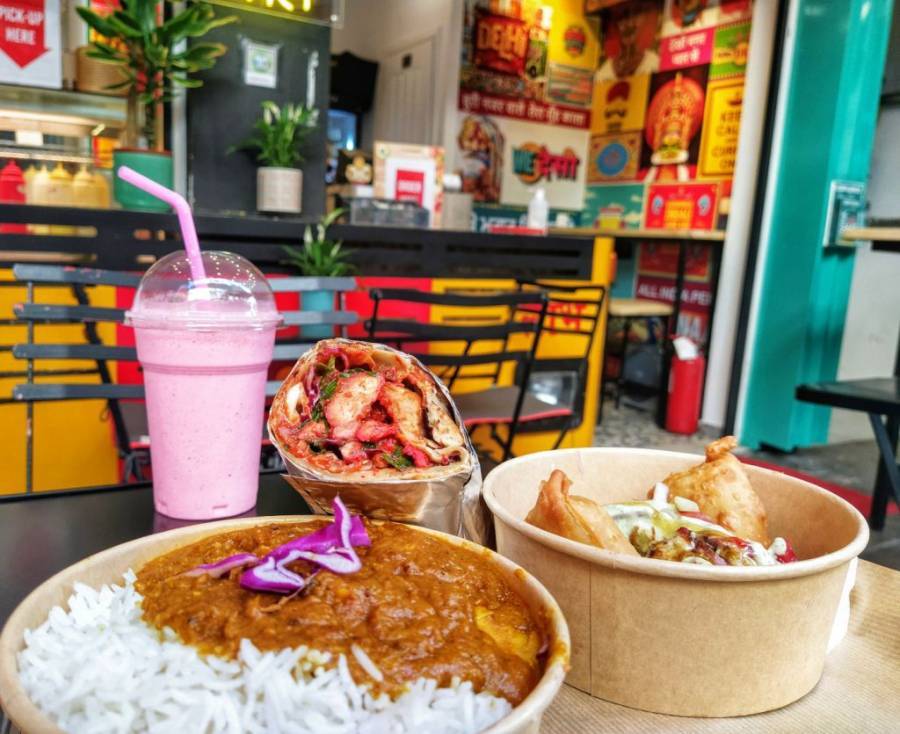 Curry Express: Δοκιμάσαμε το πιο «πολύχρωμο» ινδικό της πόλης