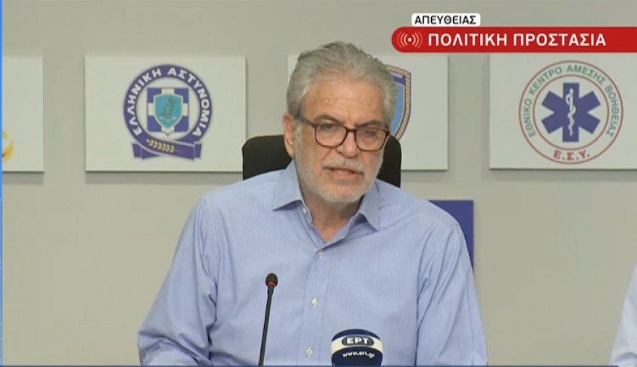 Στυλιανίδης: Σωστός συντονισμός στις πυρκαγιές-Είμαστε hot spot της κλιματικής αλλαγής