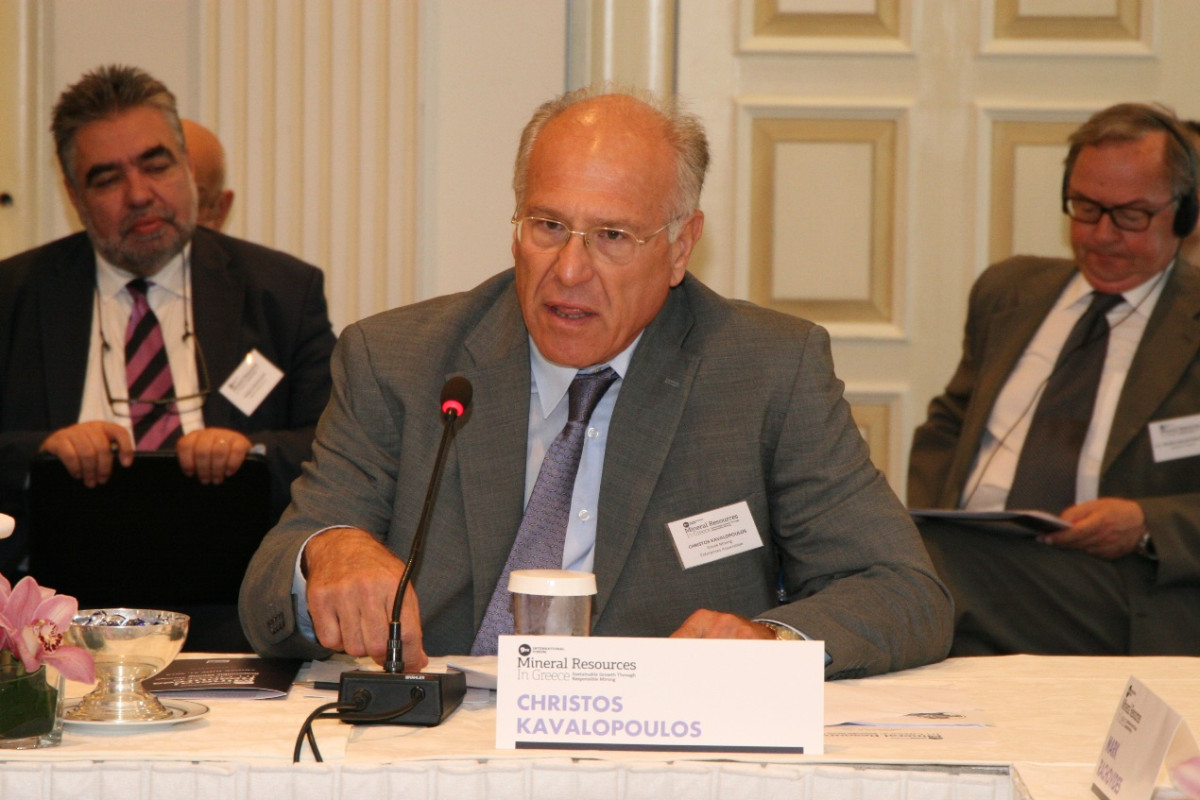 Καβαλόπουλος: Η ελληνική εξορυκτική βιομηχανία αντιμετωπίζεται με ξεπερασμένα στερεότυπα