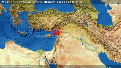 Νέος σεισμός 6,3 Ρίχτερ στην Τουρκία- Επίκεντρο στην Αντιόχεια