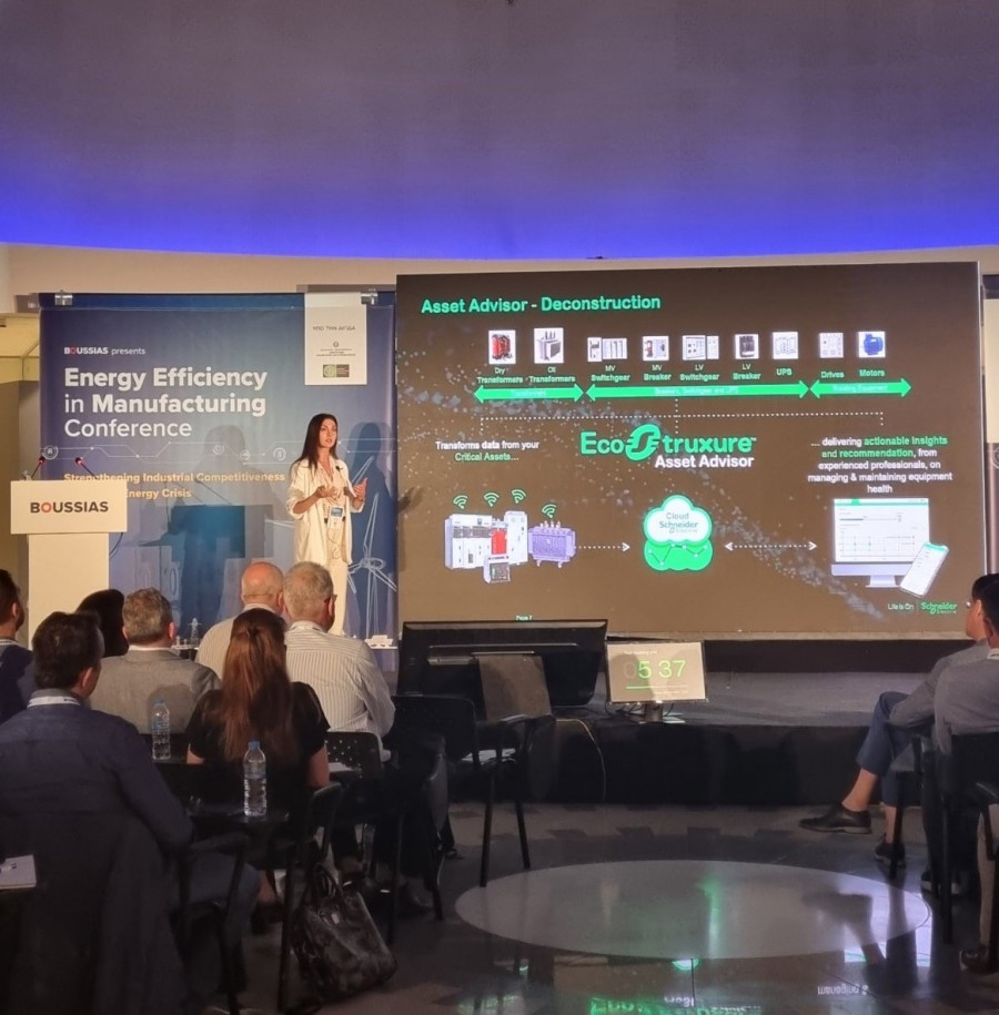 Schneider Electric: Δυναμική παρουσία στο 10ο συνέδριο Energy Efficiency Conference