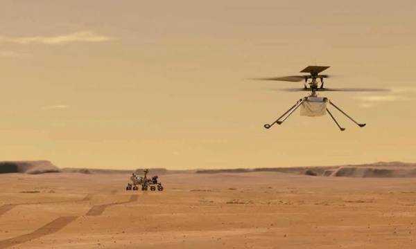 Το ιστορικό... ελικοπτεράκι της NASA πάνω από τον Άρη (video)
