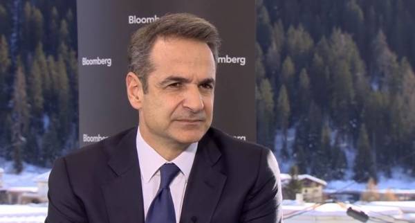 Μητσοτάκης στο Bloomberg: Επενδύσεις 100 δισ. ευρώ σε βάθος επταετίας