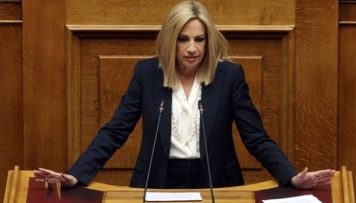 Γεννηματά: Καταστροφικές συνέπειες στους αγρότες απ'τον αδιέξοδο δρόμο της ΝΔ