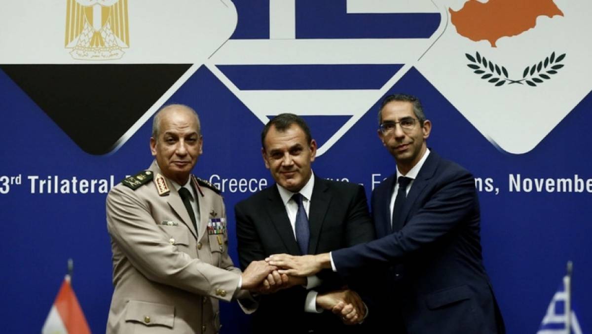 Τριμερής Ελλάδας-Αιγύπτου-Κύπρου: Καταδικάστηκαν οι προκλητικές ενέργειες της Τουρκίας