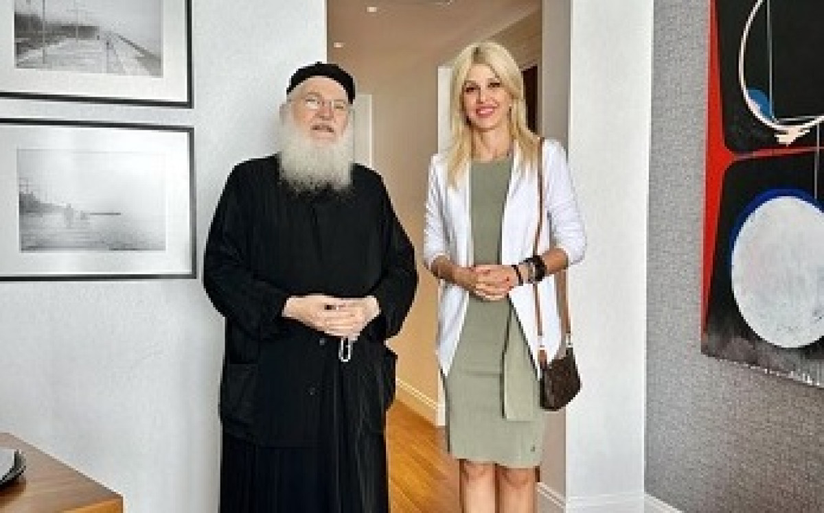 Συνάντηση Ράπτη με τον Πανοσιoλογιότατο Εφραίμ Βατοπεδινό