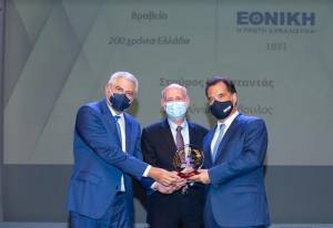 Η Εθνική Ασφαλιστική τιμήθηκε με το βραβείο «Θαλής ο Μιλήσιος»