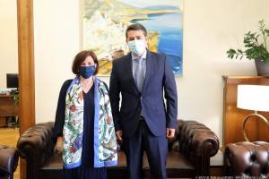 Μυλωνάκης: Συνάντηση με γγ της Κοινοβουλευτικής Συνέλευσης του Ευρωπαϊκού Συμβουλίου