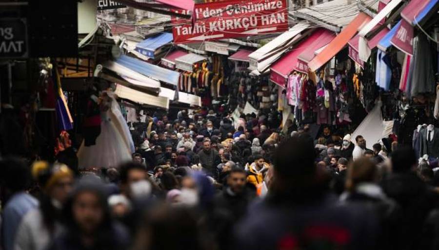 Τουρκία: Σε υψηλό 20ετίας ο πληθωρισμός-«Εκτοξεύτηκε» στο 48,69% τον Ιανουάριο