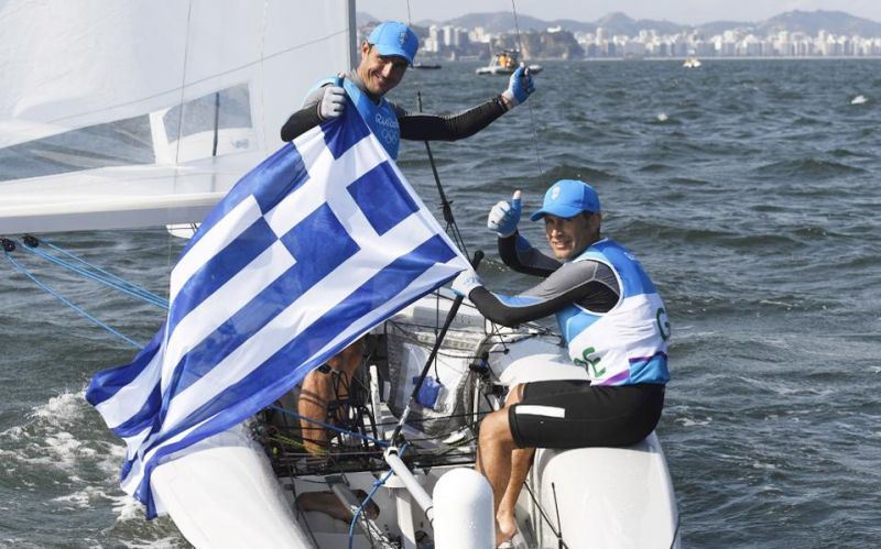«Χρυσοί» οι Μάντης/Καγιαλής στο Παγκόσμιο Ιστιοπλοΐας