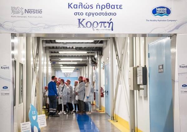 Nestlé: Διεθνής πιστοποίηση AWS για το εργοστάσιο Κορπή