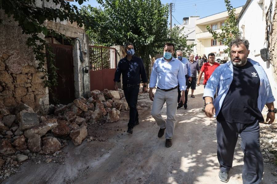 ΣΥΡΙΖΑ: Ο κ. Μητσοτάκης έριξε ευθύνες στους σεισμόπληκτους