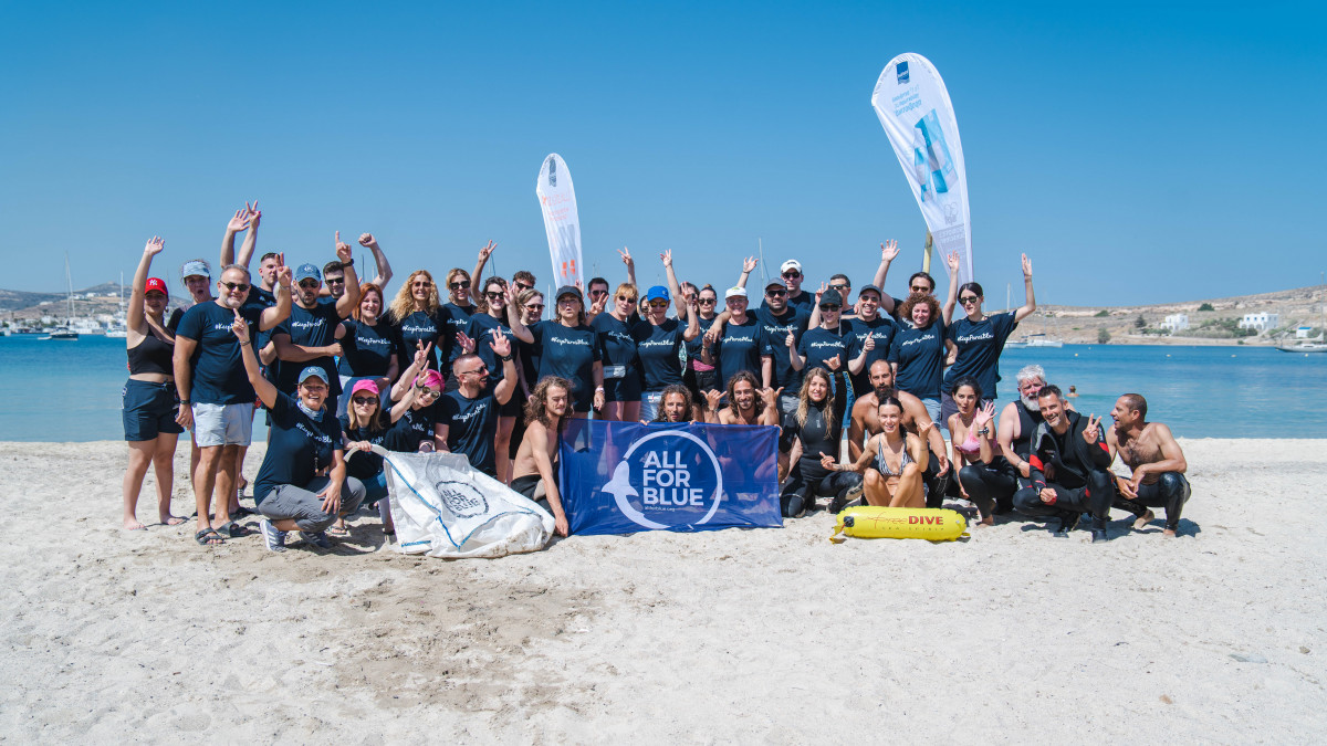 Keep Paros Blue: Περιβαλλοντική ενέργεια από ΟΦΕΤ &amp; All for Blue