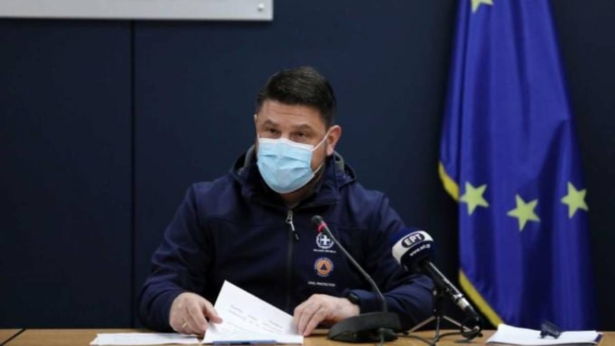 Χαρδαλιάς: Το 86,1% των ενεργών κρουσμάτων σε πέντε περιφέρειες