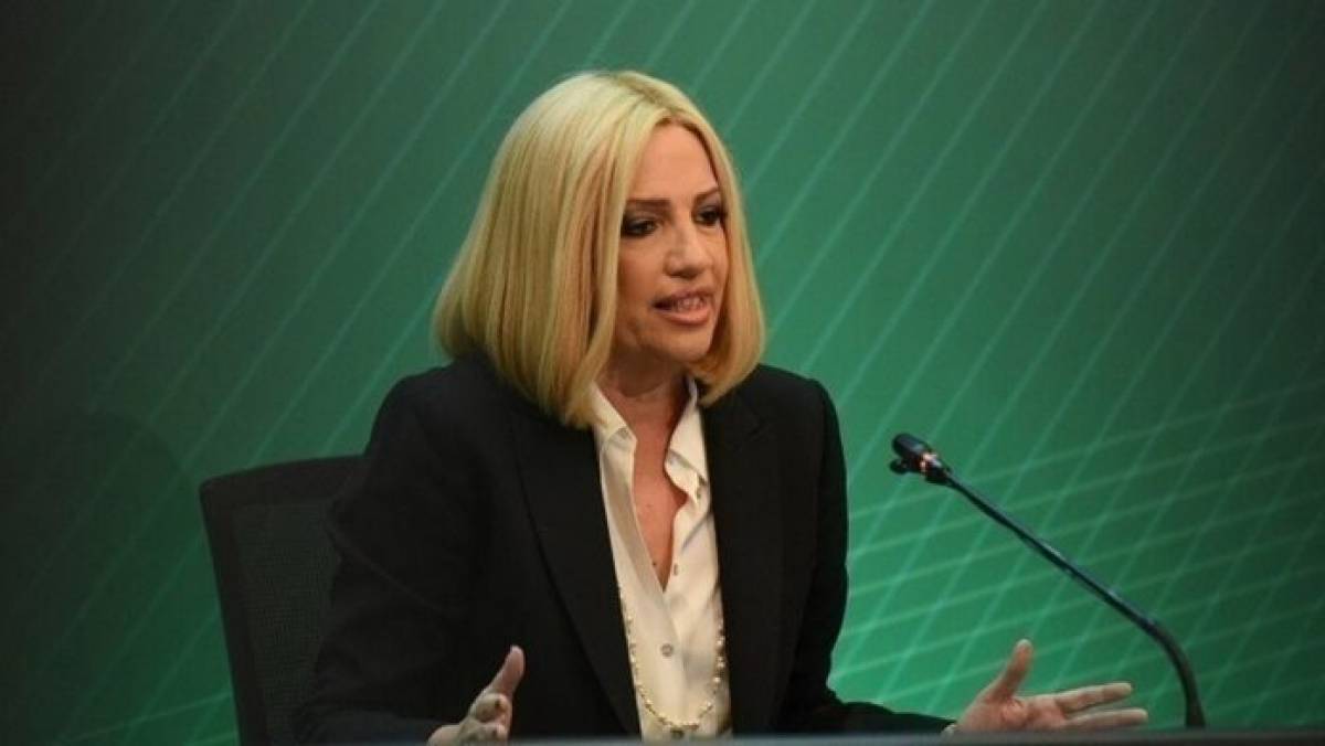 Γεννηματά: Η κυβέρνηση πρωτοστατεί στην φθηνή και απαξιωμένη εργασία
