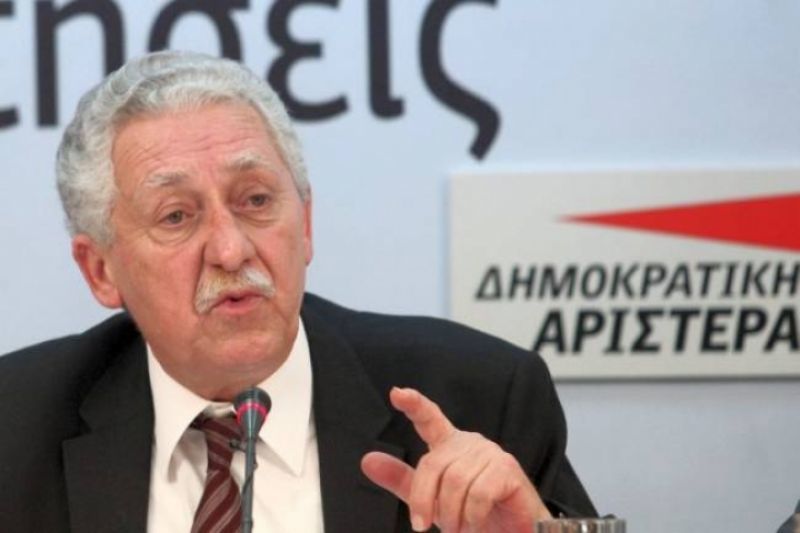 Η χώρα δε χρειάζεται εκλογές, λέει ο Κουβέλης