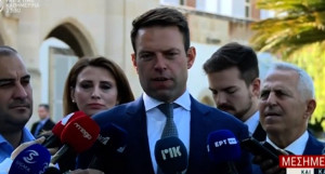 Κασσελάκης από Κύπρο: Στηρίζουμε την επανέναρξη συνομιλιών για το Κυπριακό