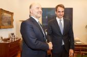 Τι είπε ο Μητσοτάκης στον Μοσκοβισί