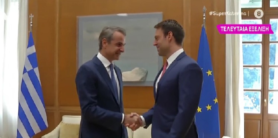 «Καλή αρχή» Μητσοτάκη στον Κασσελάκη- O «on camera» διάλογος