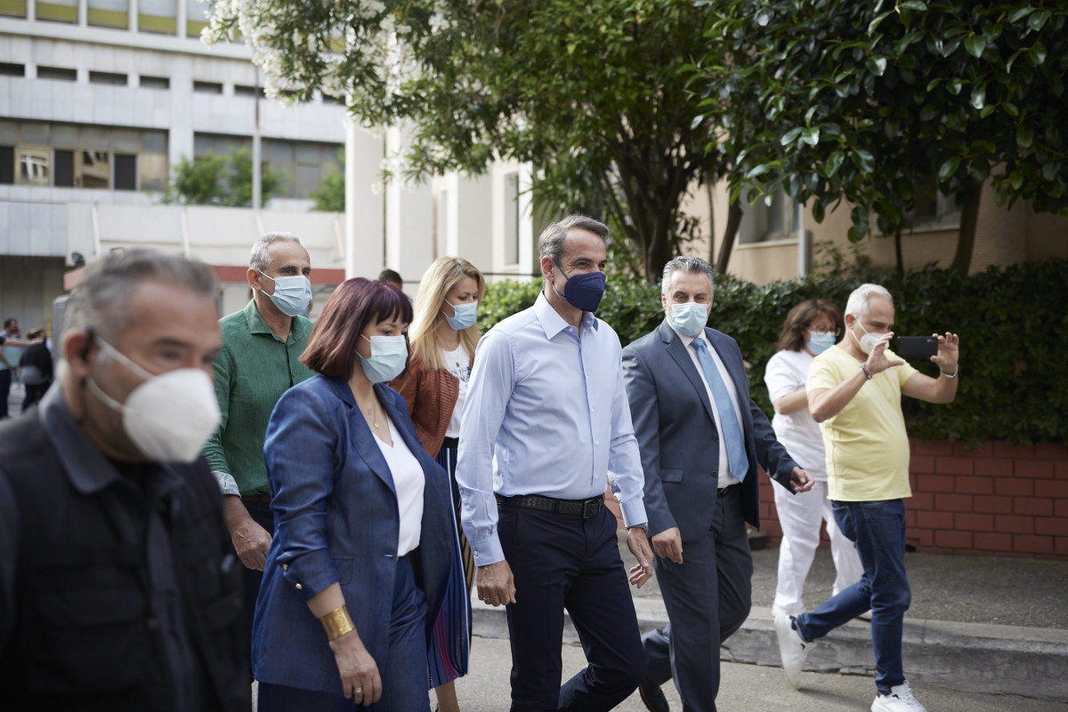 Μητσοτάκης-«Άγιος Σάββας»: Κεντρική προτεραιότητα της επόμενης κυβέρνησης το νέο ΕΣΥ