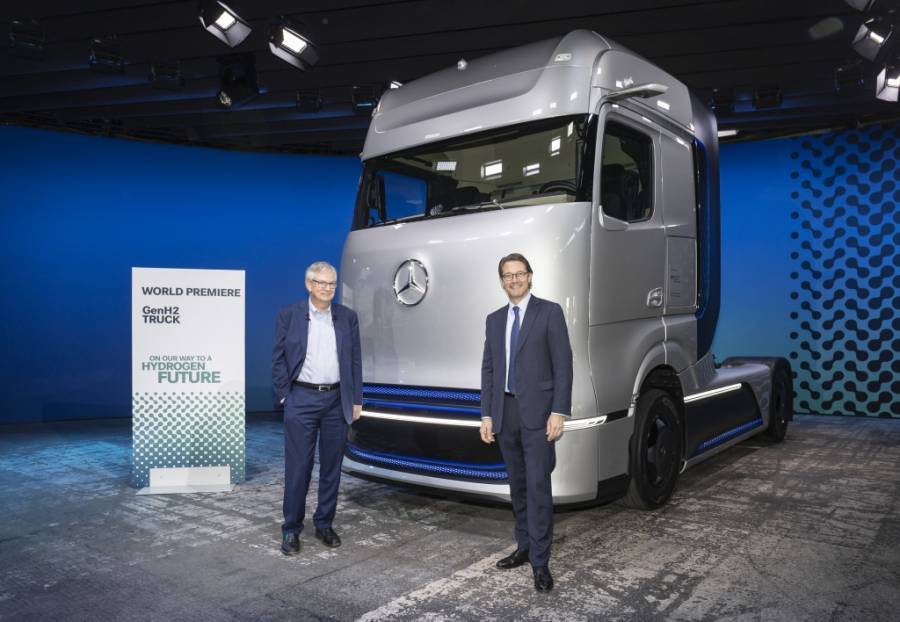Ιδού το πρώτο φορτηγό υδρογόνου από την Mercedes-Benz