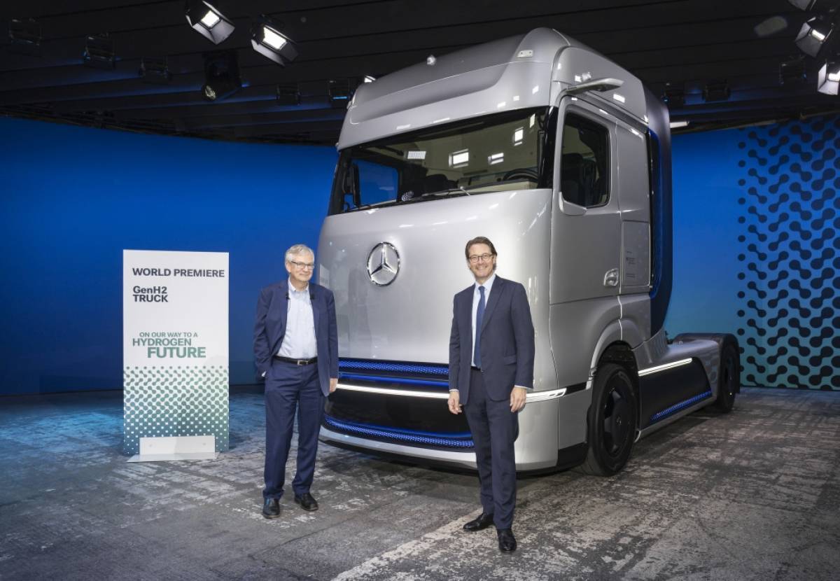 Ιδού το πρώτο φορτηγό υδρογόνου από την Mercedes-Benz