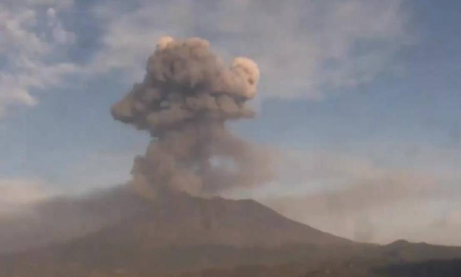 Εξερράγη ηφαίστειο στην νοτιοανατολική Ιαπωνία