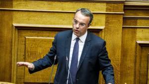 Σταϊκούρας: Κανένα μέτρο λιτότητας στον προϋπολογισμό 2022- Μεγαλύτερες μειώσεις φόρων