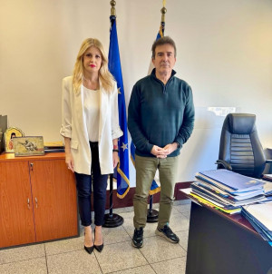 Συνάντηση Χρυσοχοϊδη- Ράπτη για την αντιμετώπιση της έμφυλης και ενδοοικογενειακής βίας