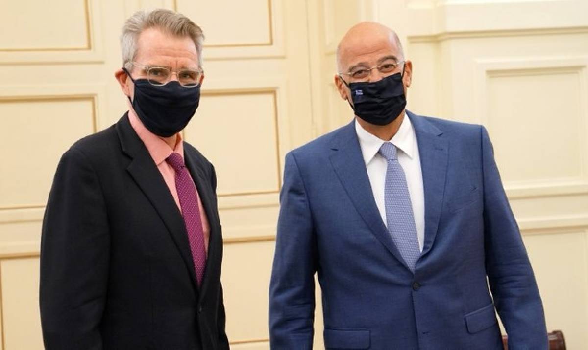Η παραβατικότητα της Τουρκίας στο επίκεντρο συνάντησης Δένδια-Πάιατ
