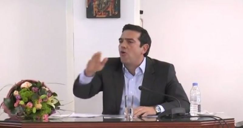 Έκρηξη Τσίπρα στην Κρήτη σε συνάντηση με αγρότες (video)