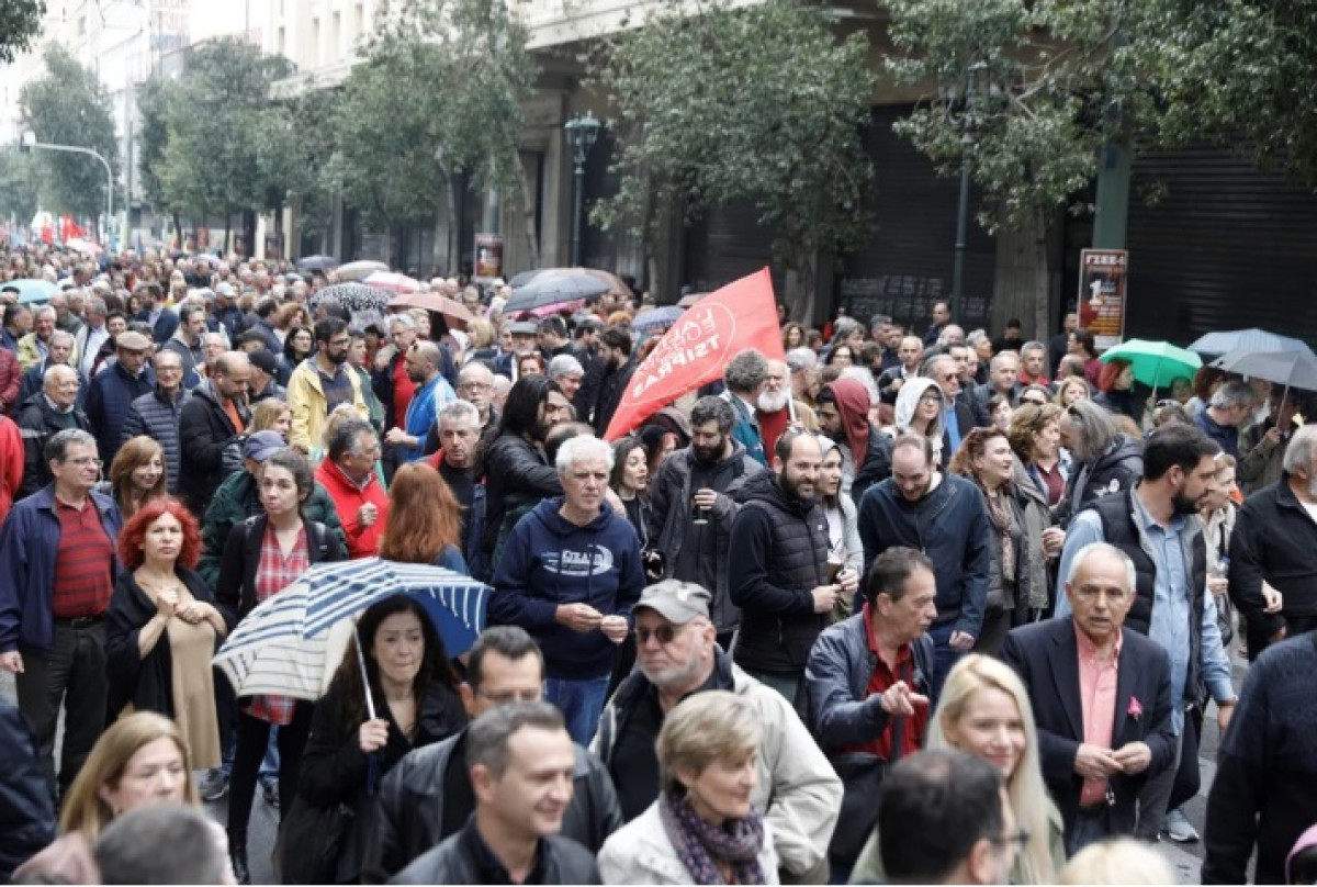 Ολοκληρώθηκαν οι πορείες για την Πρωτομαγιά-Άνοιξε το κέντρο της Αθήνας