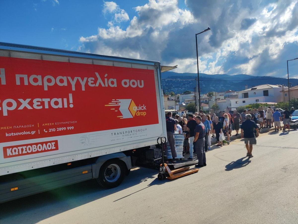 Η Κωτσόβολος δίπλα στους πληγέντες της Θεσσαλίας