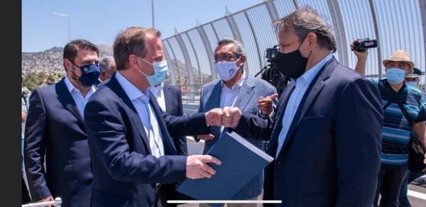 Intrakat: Εγκαινιάστηκε η νέα γέφυρα του ποταμού Μάκαρη στη Ρόδο