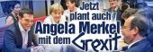 Και η Μέρκελ σχεδιάζει Grexit,υποστηρίζει η Bild