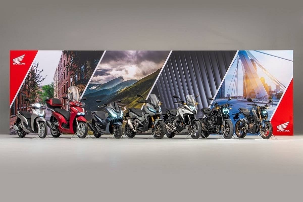 Η Honda παρουσιάζει 7 αναβαθμισμένα μοντέλα στην ευρωπαϊκή γκάμα μοτοσυκλετών