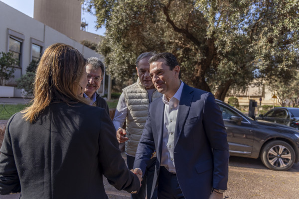 Επίσκεψη Σκρέκα στο εργοστάσιο Αλουμίνιον της Ελλάδας της MYTILINEOS