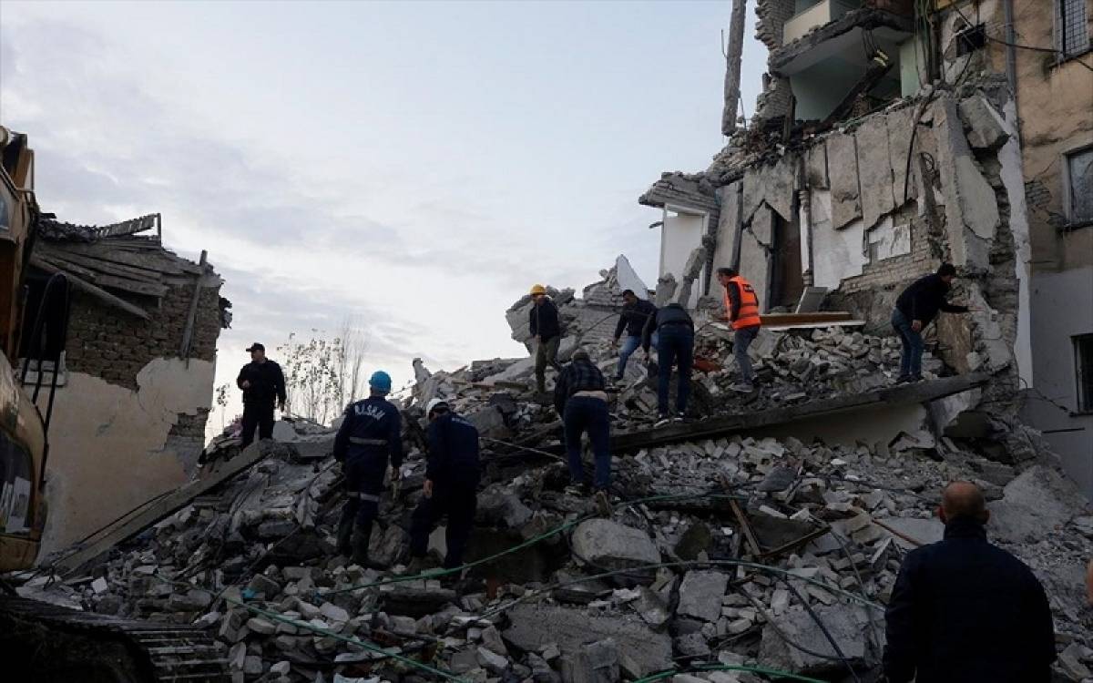Αλβανία: Αυξάνεται ο απολογισμός των 6,4 Ρίχτερ-Τουλάχιστον 13 νεκροί