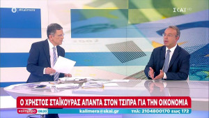 Σταϊκούρας: Επενδυτική βαθμίδα μετά τη δημιουργία νέας κυβέρνησης ΝΔ