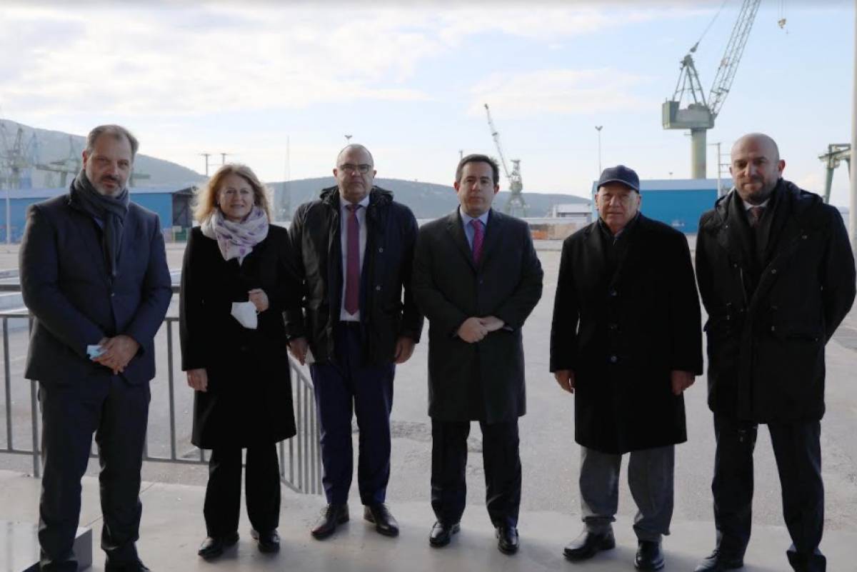 Παραδόθηκε στην ΕΤΑΔ η δομή φιλοξενίας Σκαραμαγκά