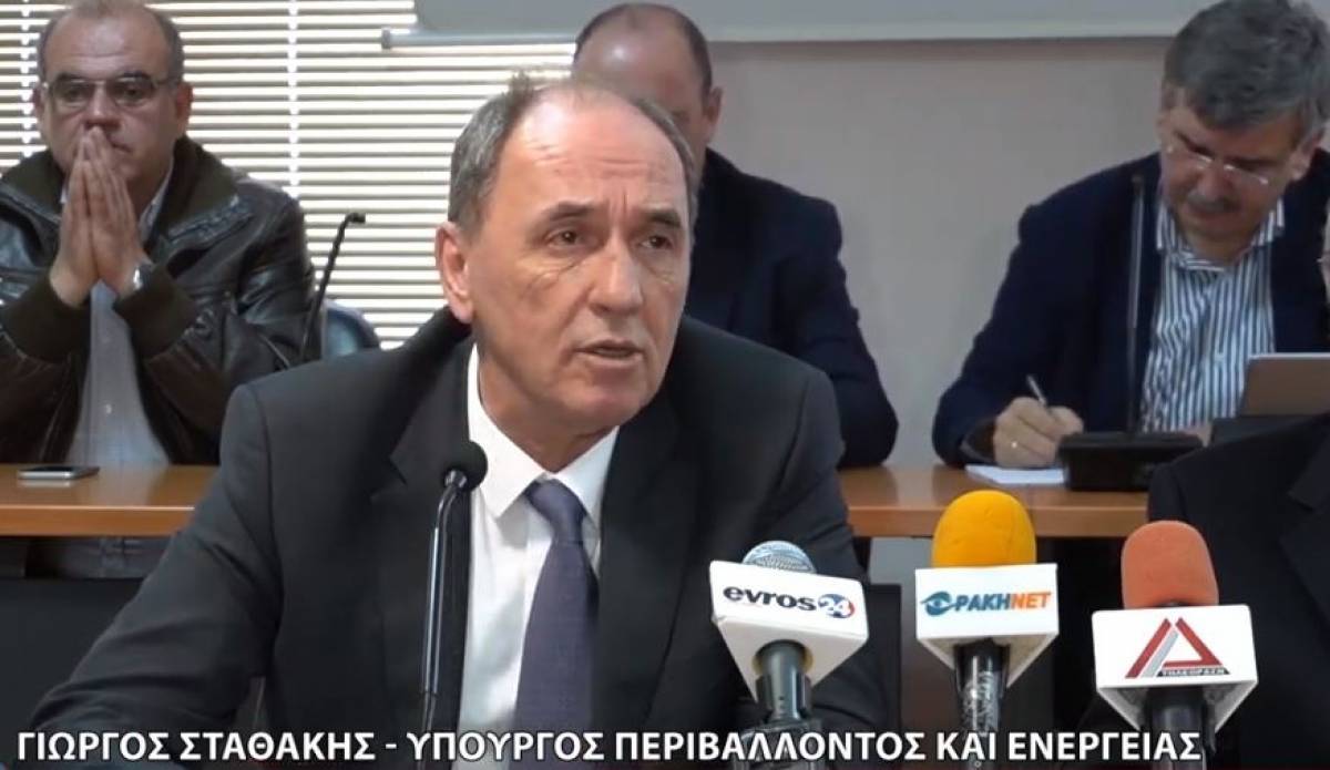 Σταθάκης: Εντυπωσιακή αύξηση της δυνατότητας παραγωγής ρεύματος από αγρότες