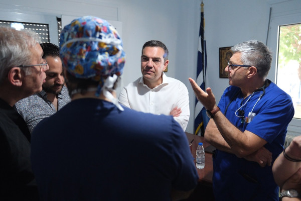 Τσίπρας: Η στήριξη του ΕΣΥ είναι η πρώτιστη προτεραιότητα
