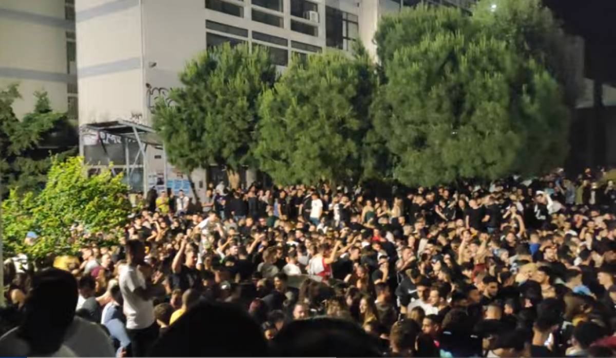 ΑΠΘ: «Κορονοπάρτι» με 3.000 άτομα (video)