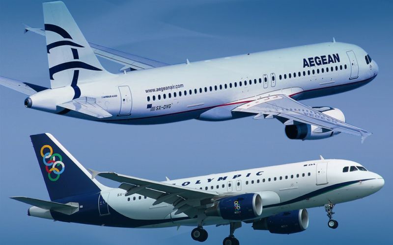 Στην Aegean το 100% της Ολυμπιακής
