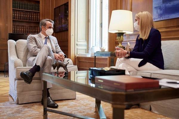 Μητσοτάκης: Θα αποτραπεί η μαζική εισροή μεταναστών/προσφύγων από το Αφγανιστάν
